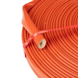 2 x Priešgaisrinė mova kabeliams ir žarnoms, su karščiui atsparia silikonine danga, 13 mm, 1 m