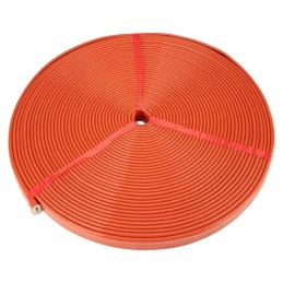 2 x Priešgaisrinė mova kabeliams ir žarnoms, su karščiui atsparia silikonine danga, 16 mm, 1 m