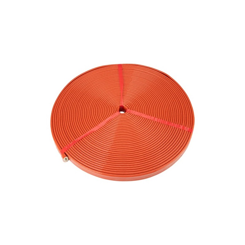 2 x Priešgaisrinė mova kabeliams ir žarnoms, su karščiui atsparia silikonine danga, 16 mm, 1 m