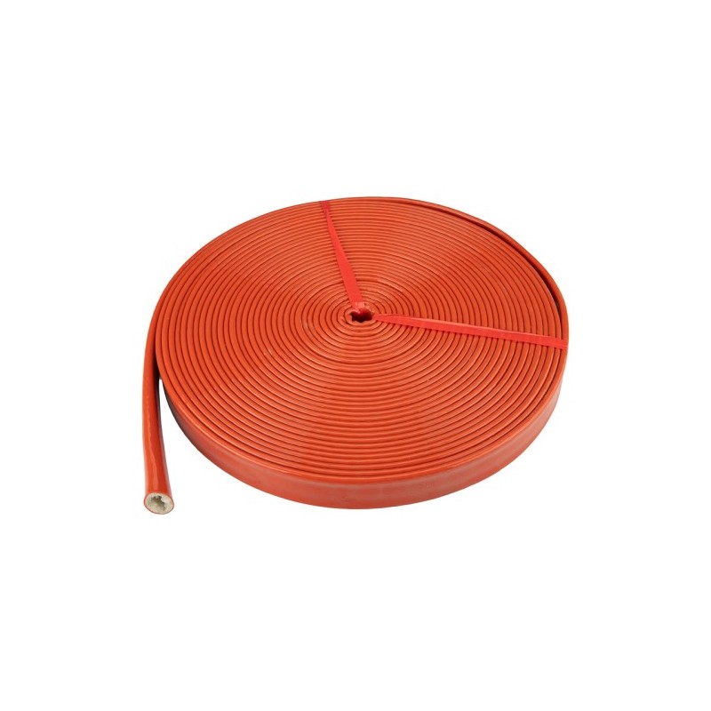 2 x Priešgaisrinė mova kabeliams ir žarnoms, su karščiui atsparia silikonine danga, 19 mm, 1 m