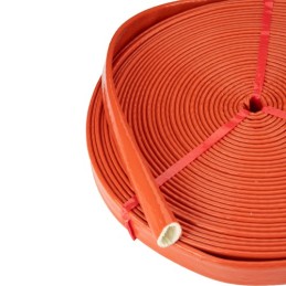 Priešgaisrinė mova kabeliams ir žarnoms, su karščiui atsparia silikonine danga, 259 mm, 1 m