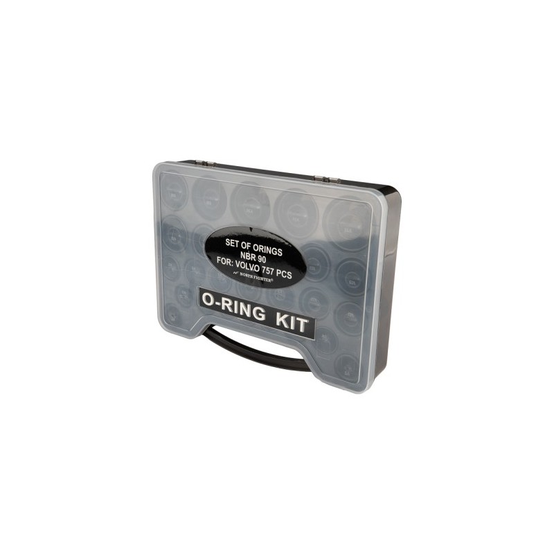 NBR 90 sandarinimo žiedų rinkinys, suderinamas su VOLVO 757, vnt.