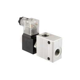 Elektra valdomas hidraulinis vožtuvas, paprastai atidarytas, dvikryptis, 2/2, su dvipusiu fiksavimu. Sriegis: 3/4 colio. Įtampa: