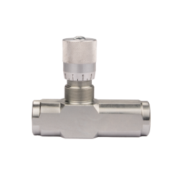 VRFU 90 1 colio vienkryptis hidraulinis droselio vožtuvas su tiksliu reguliavimu