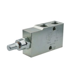 Perkrovos ir fiksavimo vožtuvas, dvipusis centrinis VBCD SE-A, sriegis: 3/4", srautas: 100 l/min, maks. slėgis: 350 bar