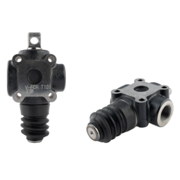 Traukiamas ribojimo vožtuvas „ribojimo jungiklis“, normaliai uždarytas, V-FCR 2T, sriegis: 3/4 colio, srautas: 120 l, maks. slėg