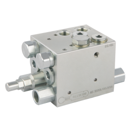 Vožtuvas rotaciniam plūgui su dviem cilindrais VRAP80/100 sriegis: 3/8 colio maks. slėgis: 230 bar