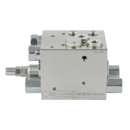 Vožtuvas rotaciniam plūgui su dviem cilindrais VRAP80/100 sriegis: 3/8 colio maks. slėgis: 230 bar