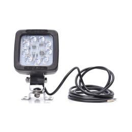 Lenkiškas darbo žibintas 12xLED 2400 LM 17W + jungtis