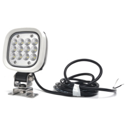 Lenkiškas darbo žibintas 12xLED 6000 LM 48W + jungtis