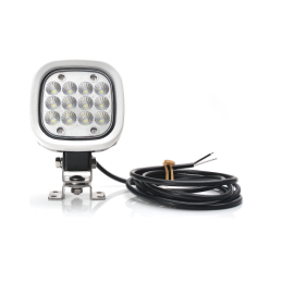 Lenkiškas darbo žibintas 12xLED 8000 LM 78W + jungtis