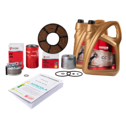 Pilnas filtrų komplektas Ursus C-360-3P traktoriui. Variklio alyvos filtras + kuro filtras + keltuvo filtras + oro filtras + NEX