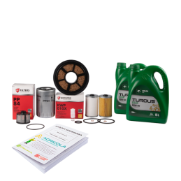 Pilnas filtrų komplektas Ursus C-330 traktoriui. Variklio alyvos filtras + kuro filtrai + kuro nuosėdų filtras + kėlimo alyvos f