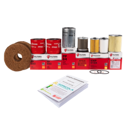 Pilnas filtrų komplektas Ursus U912/914 U1012/1014 traktoriui Variklio alyvos filtrai + kuro filtrai + alyvos filtro įdėklas + k