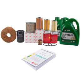 Filtrų komplektas traktoriui Zetor 5211-7245 Variklio alyvos filtras + kuro filtrai + vairo stiprintuvo filtro įdėklas + hidraul