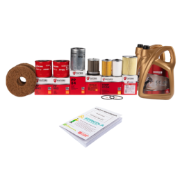 Pilnas filtrų komplektas Ursus U912/914 U1012/1014 traktoriui. Variklio alyvos filtrai + kuro filtrai + alyvos filtro įdėklas + 