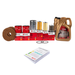 Pilnas filtrų komplektas Ursus U902/904 U1002/1004 traktoriui. Variklio alyvos filtrai + kuro filtrai + kėlimo alyvos filtras + 