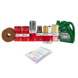 Pilnas filtrų komplektas Ursus U912/914 U1012/1014 traktoriui. Variklio alyvos filtrai + kuro filtrai + alyvos filtro įdėklas + 