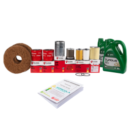 Pilnas filtrų komplektas Ursus U912/914 U1012/1014 traktoriui. Variklio alyvos filtrai + kuro filtrai + alyvos filtro įdėklas + 