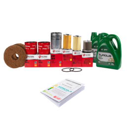 Pilnas filtrų komplektas Ursus U902/904 U1002/1004 traktoriui. Variklio alyvos filtrai + kuro filtrai + kėlimo alyvos filtras + 