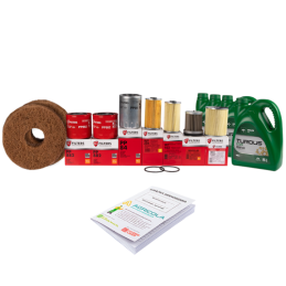 Filtrų komplektas traktoriui Ursus U1222/1224 U1604/1614 Variklio alyvos filtrai + kuro filtrai + alyvos filtro įdėklas + kėlimo