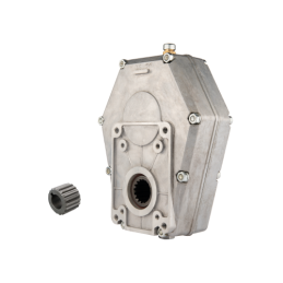 Pavarų dėžės daugiklio pritvirtinimas 3 grupės siurbliams, perdavimo skaičius: 1:3,8, galia: 20 kW, komplekte su kardaniniu vele