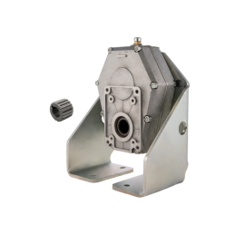 Pavarų dėžės daugiklio priedas 3 grupės siurbliams, perdavimo skaičius: 1:3,8, galia: 20 kW, komplekte yra PTO lizdas su skląsči