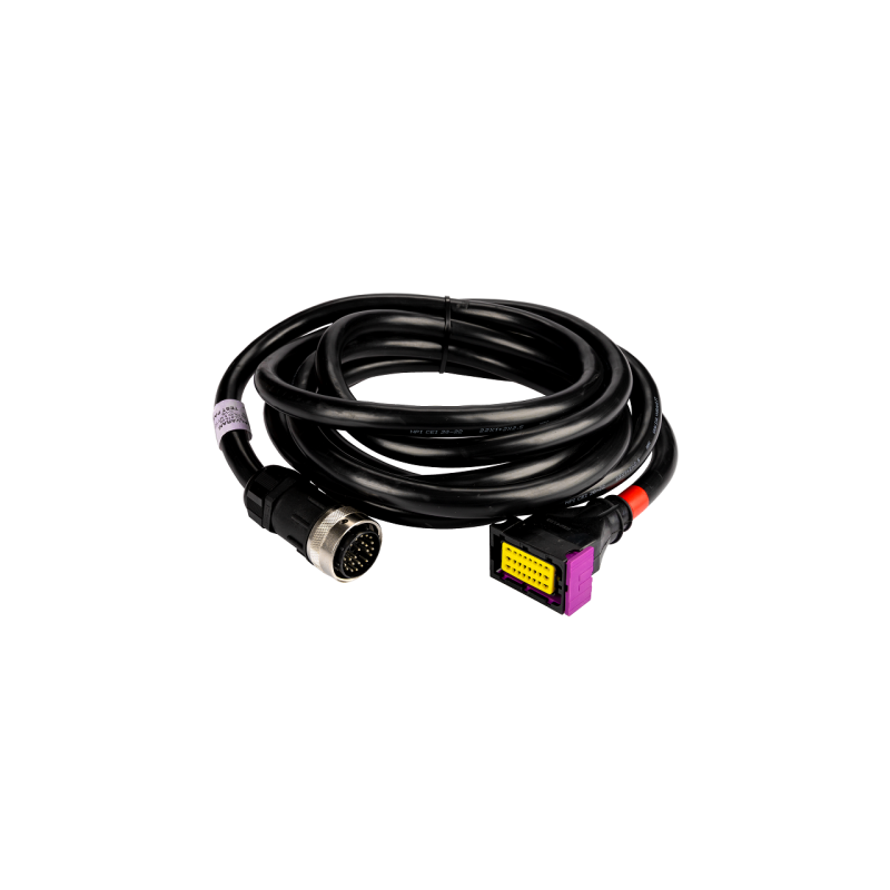 5 metrų tarpinis kabelis, jungiantis valdymo skydelį su skirstytuvu