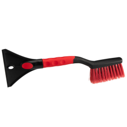 2 x 5 l žieminio priekinio stiklo plovimo skysčio su šepečiu ir grandikliu rinkinys su rankena, ilgis 380 mm