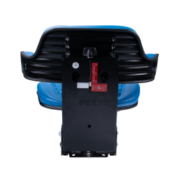 Universali padalinta sėdynė su PVC porankiu traktoriams ir mašinoms, mėlyna Ursus C-330 C-360 Massey Ferguson MF 235 ir 255 Zeto