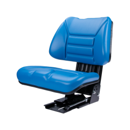 Universali padalinta PVC sėdynė traktoriams ir mašinoms, mėlyna Ursus C-330 C-360 Massey Ferguson MF 235 ir 255 Zetor