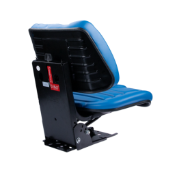 Universali padalinta PVC sėdynė traktoriams ir mašinoms, mėlyna Ursus C-330 C-360 Massey Ferguson MF 235 ir 255 Zetor