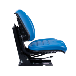 Universali padalinta PVC sėdynė traktoriams ir mašinoms, mėlyna Ursus C-330 C-360 Massey Ferguson MF 235 ir 255 Zetor