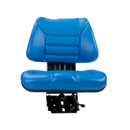 Universali padalinta PVC sėdynė traktoriams ir mašinoms, mėlyna Ursus C-330 C-360 Massey Ferguson MF 235 ir 255 Zetor