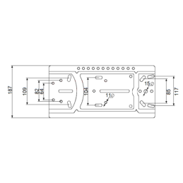 Universali padalinta PVC sėdynė traktoriams ir mašinoms, mėlyna Ursus C-330 C-360 Massey Ferguson MF 235 ir 255 Zetor
