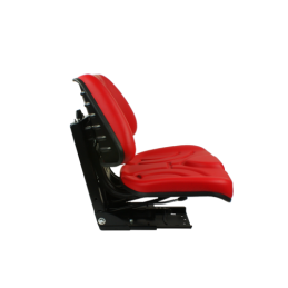 Universali padalinta sėdynė traktoriams ir mašinoms, raudona