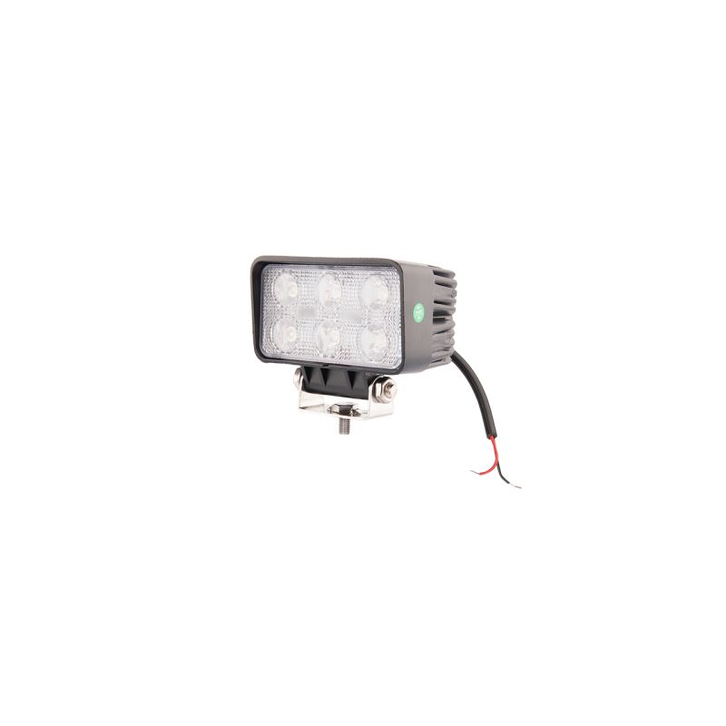 2 x Darbo žibintas 6xLED 1100 LM 18W + jungtis