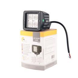 Darbo žibintas 4xLED 1000 LM 16W + jungtis