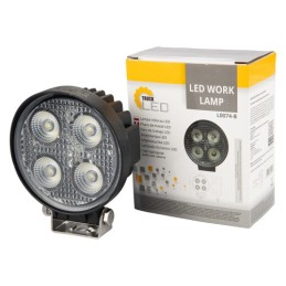 Darbo žibintas 4xLED 1600 LM 16W + jungtis