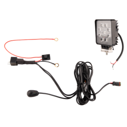 Darbo žibintas 9xLED 1430 LM 24W + jungtis