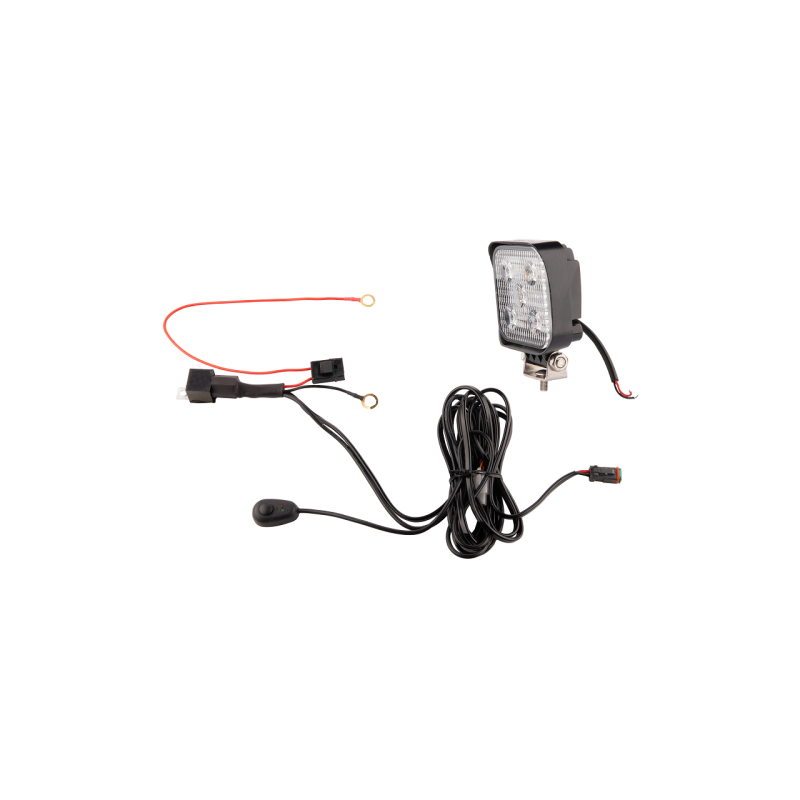 Darbo žibintas 5xLED 630 LM 12W + jungtis