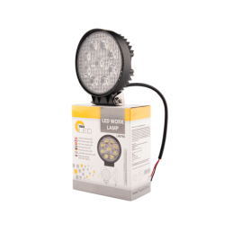 Darbo žibintas 9xLED 1280 LM 24W + jungtis