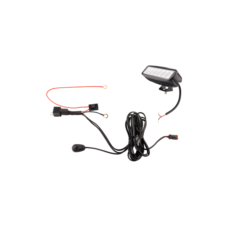 Darbo žibintas 6xLED 1680 LM 18W + jungtis