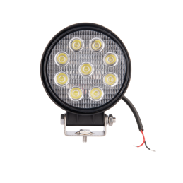 Darbo žibintas 9xLED 1430 LM 24W + jungtis