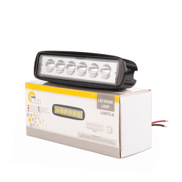 Darbo žibintas 6xLED 1680 LM 18W + jungtis