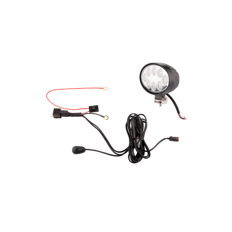 Darbo žibintas 8xLED 1920 LM 24W + jungtis