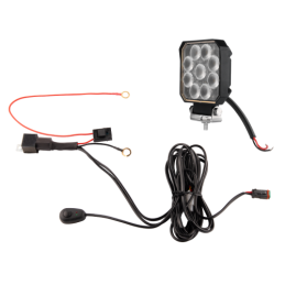 Darbo žibintas 9xLED 1133 LM 20W + jungtis