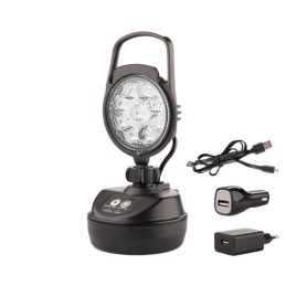 Halogeninis darbo žibintas 9xLED 9W + jungtis