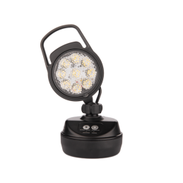 Halogeninis darbo žibintas 9xLED 9W + jungtis