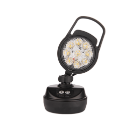 Halogeninis darbo žibintas 9xLED 9W + jungtis